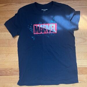 Abercrombie kids navy Marvel graphic t-shirt